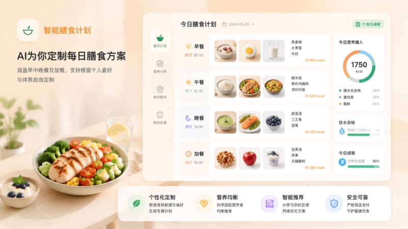 智能膳食计划